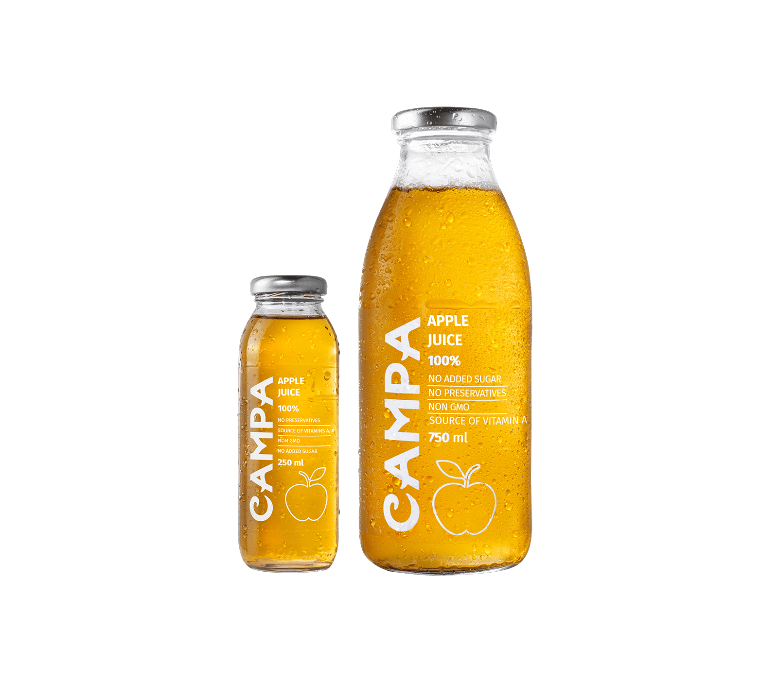 Natural Juice “CAMPA” Apple No Sugar 0.75L